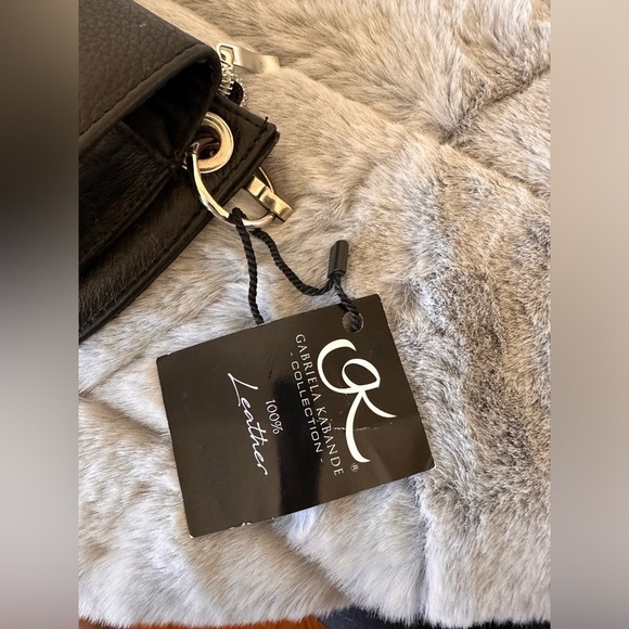 Gabriela Kabande divine collection belt shoulder crossbody black leather bag - Picture 10 of 12